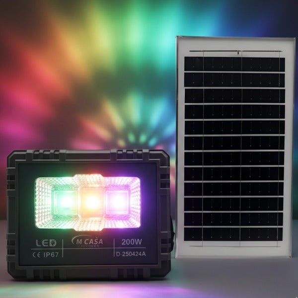 Foco Led Panel Solar Separado 400W MCASA