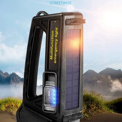 LINTERNA MULTIFUNCIONAL SOLAR LED