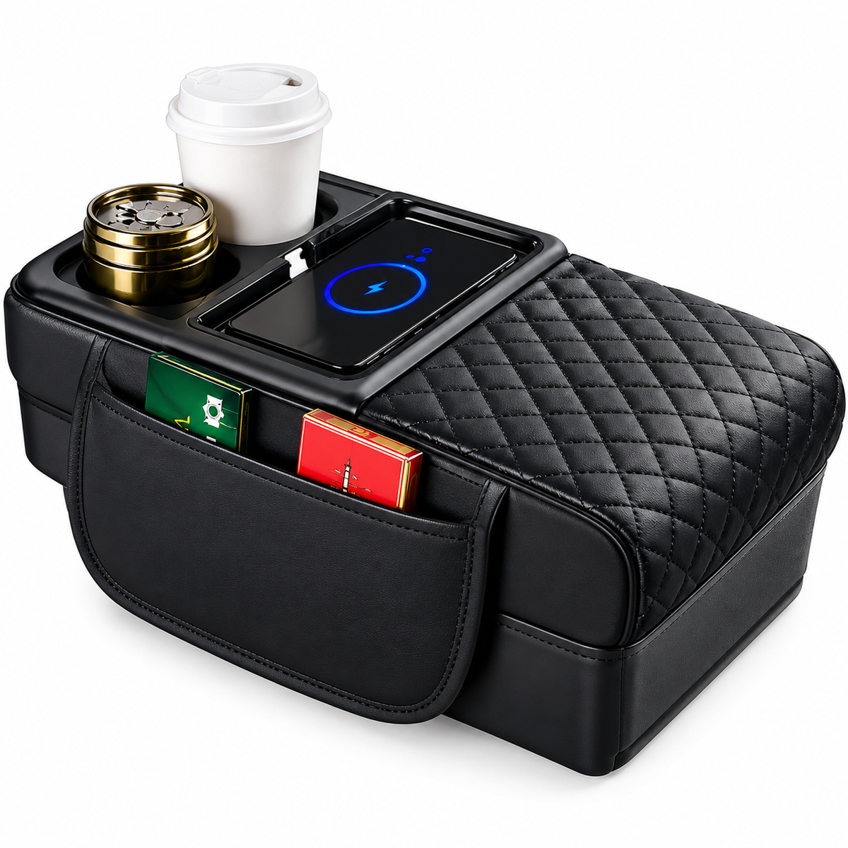 Q - Cojín Apoyabrazos Consola PARA AUTO