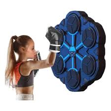 Maquina Boxeo con Bluetooth y guantes